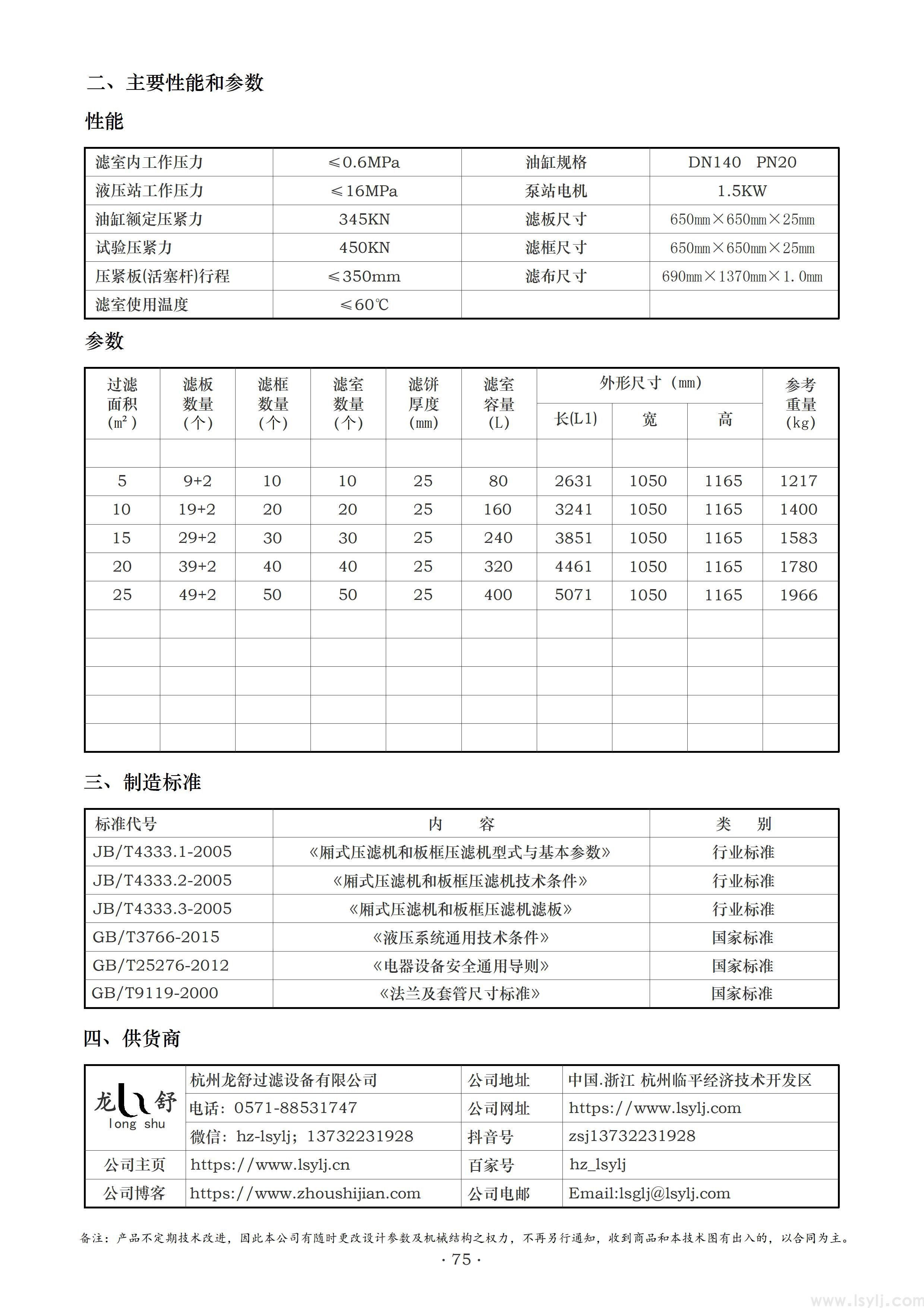 BYS(J)650板框式压滤机(图2)