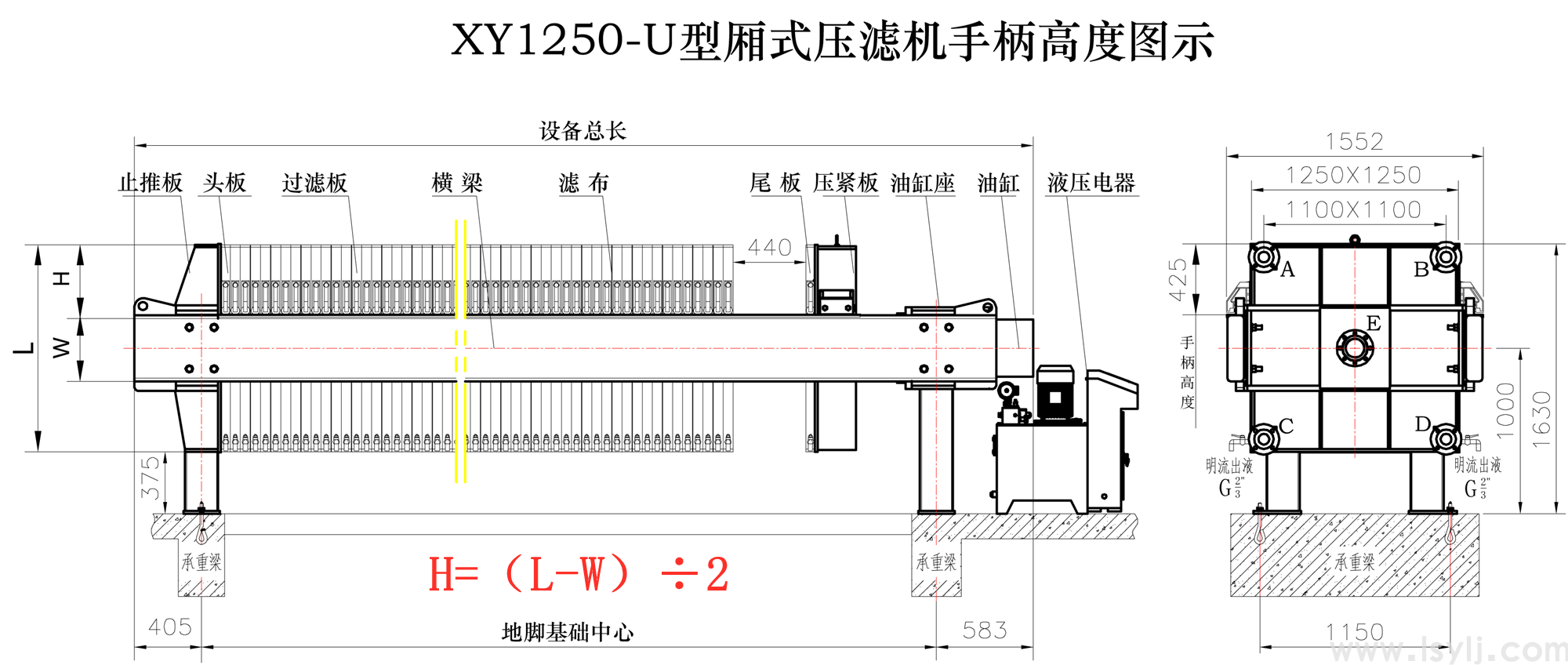 X1250压滤机手柄高度.png
