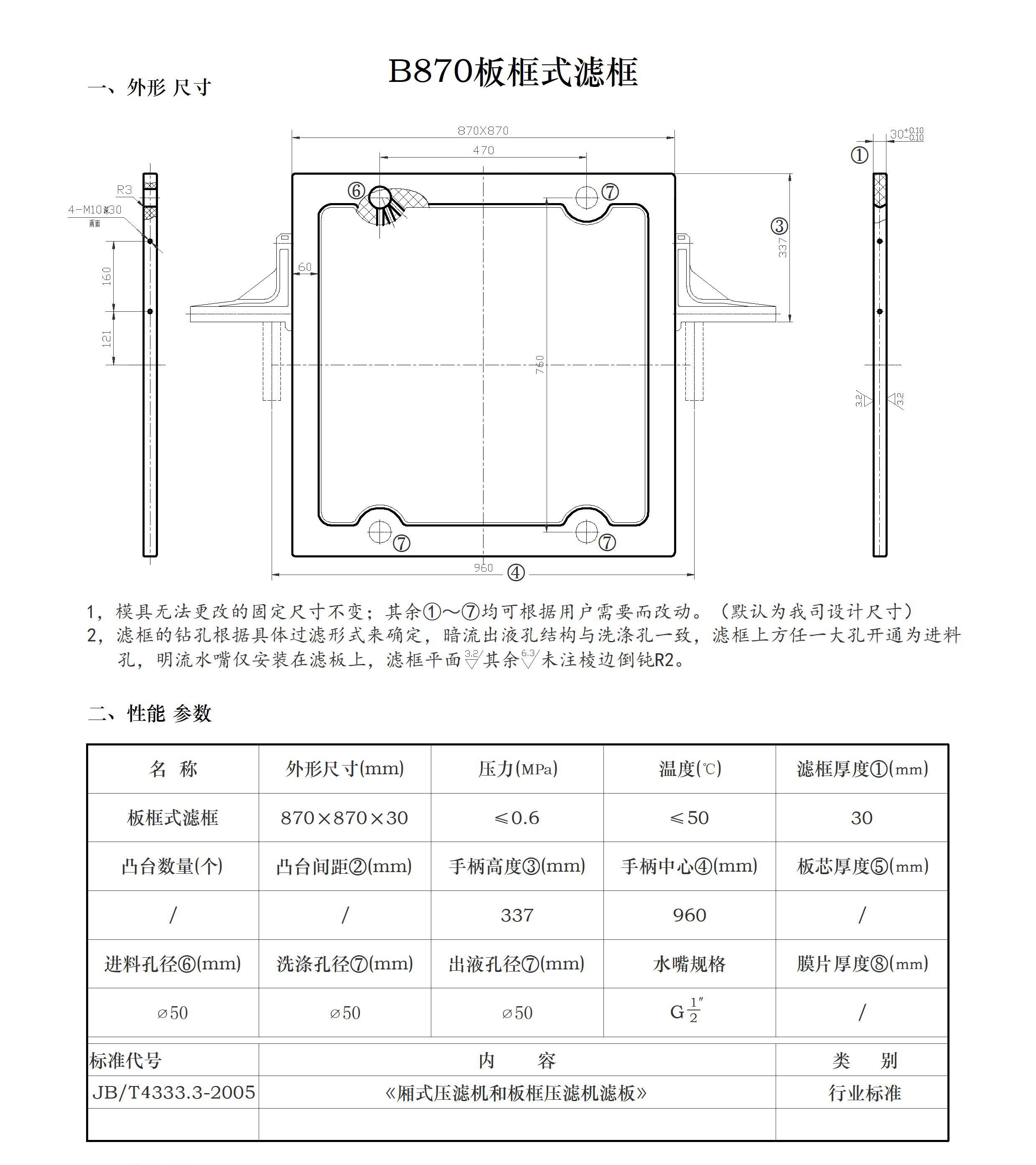 压滤机各种规格的滤板尺寸(图17)